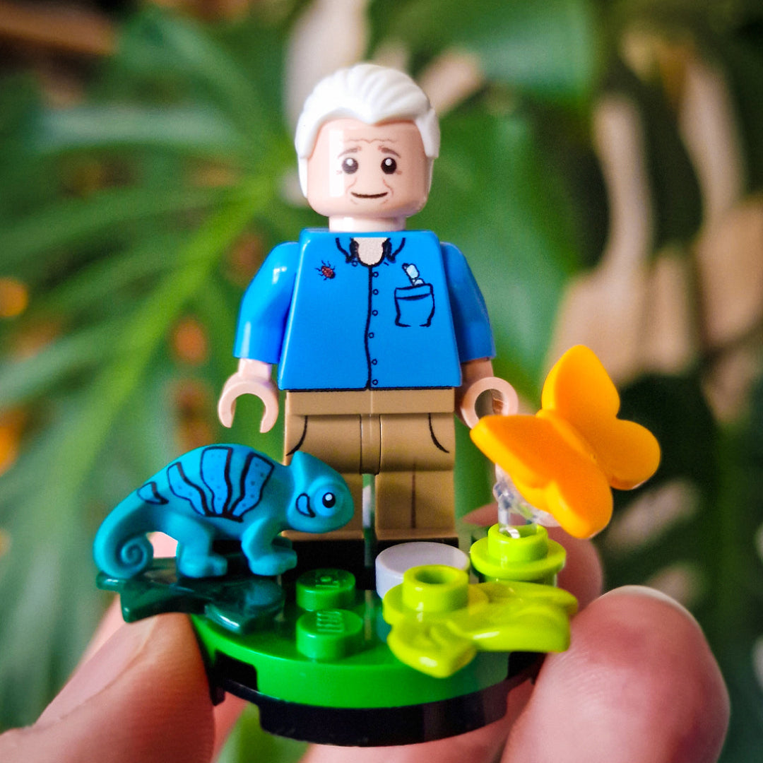 David Attenborough LEGO Minifigure - 100th Birthday 