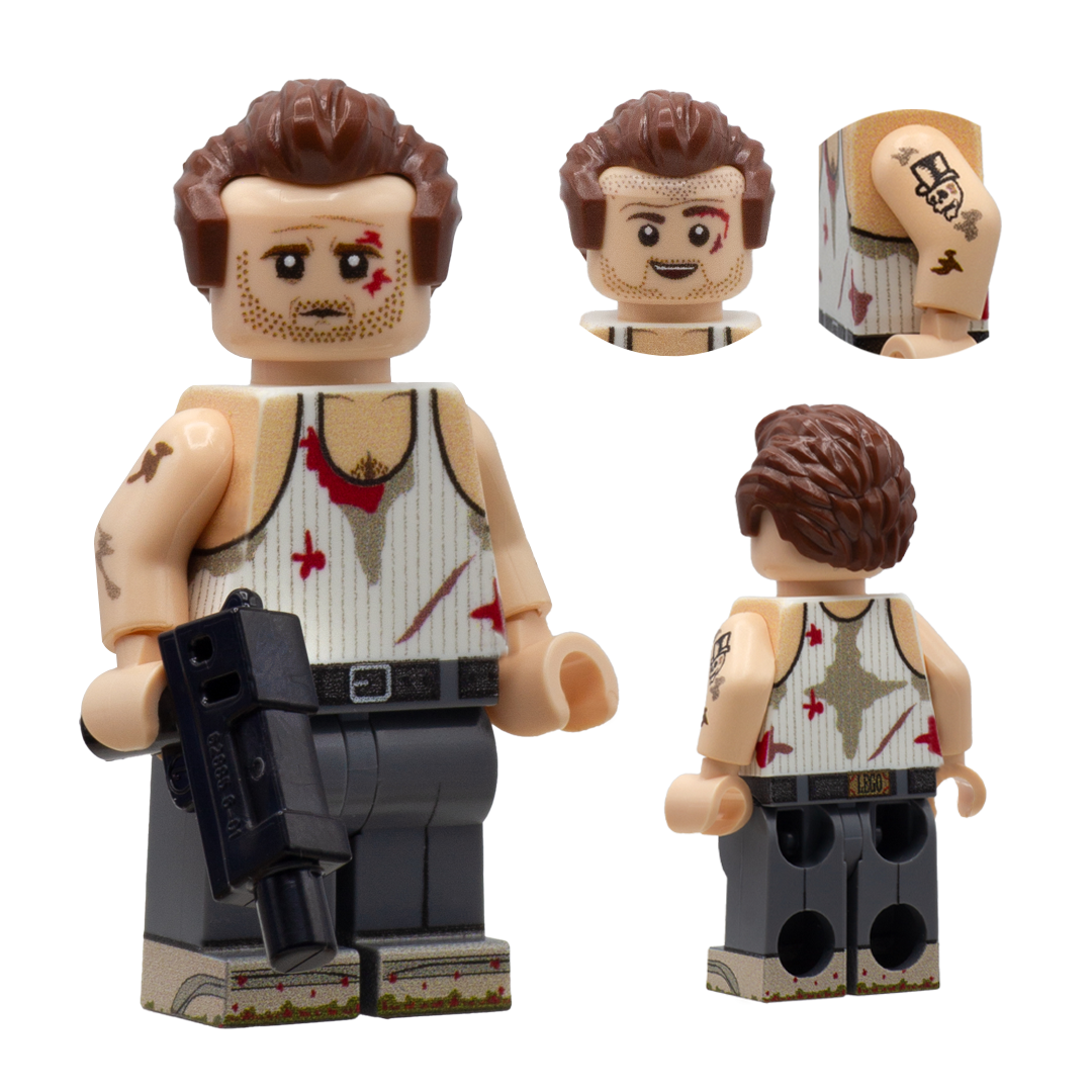 Die Hard LEGO Minifigure - John