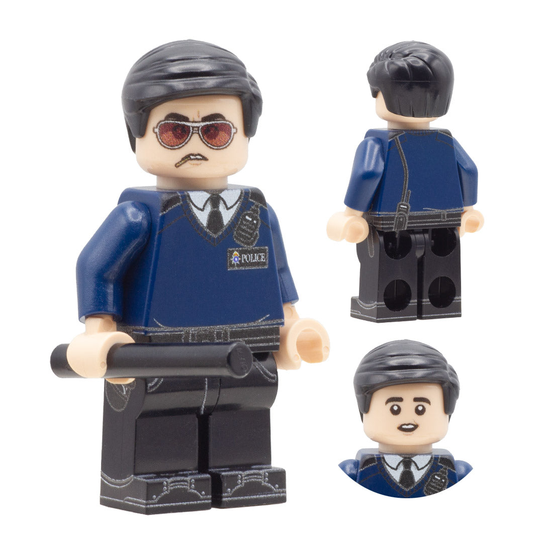 Danny from Hot Fuzz - Custom Design LEGO Minifigure Set