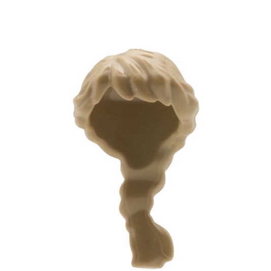 Dark Blonde Long Plaited - LEGO Minifigure Hair