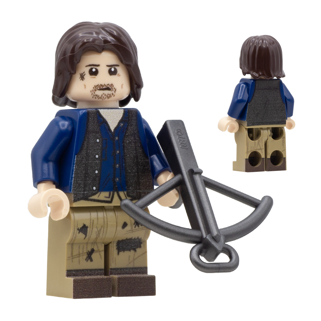 The Walking Dead - Daryl Dixon - Custom Design LEGO Minifigure