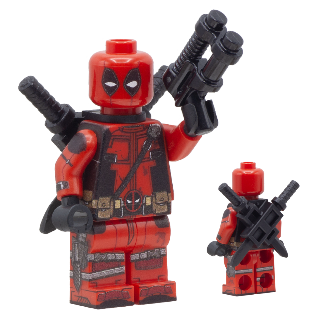 Deadpool - Custom Design LEGO Minifigure