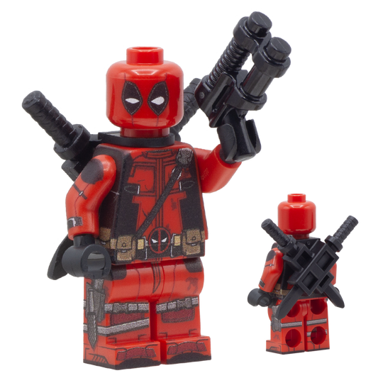 Deadpool - Custom Design LEGO Minifigure