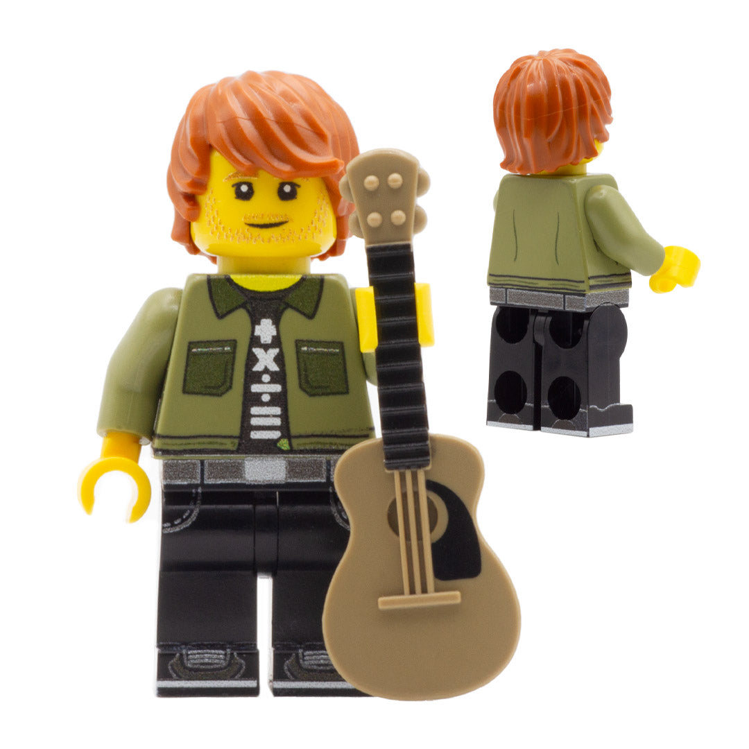 Ed Sheeran - Custom Design LEGO Minifigure