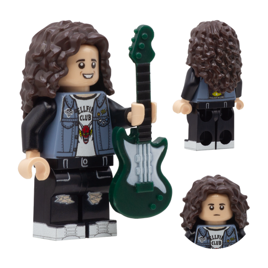Stranger Things - Eddie Munson - Custom Design LEGO Minifigure