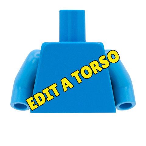 Edit a Torso (Various Colours) - Custom Design Minifigure Torso