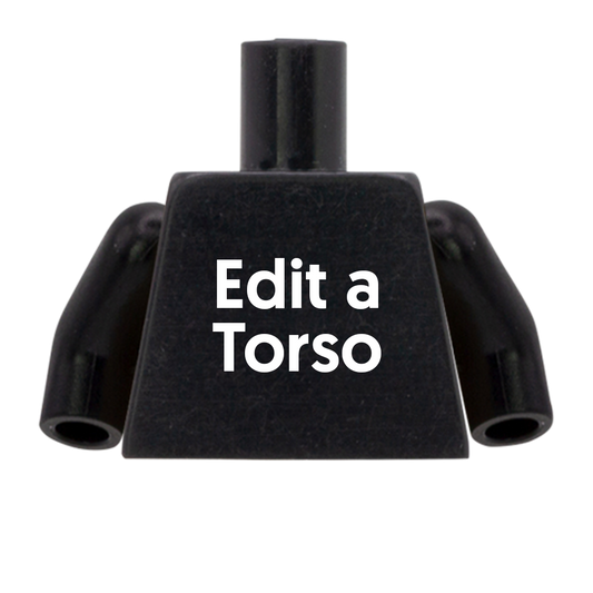 Edit a Torso (Various Colours) - Custom Design Minifigure Torso