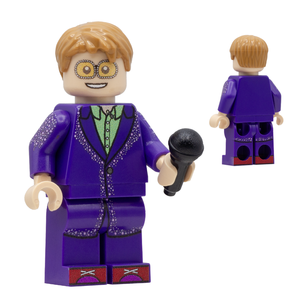 Elton John - Custom Design LEGO Minifigure