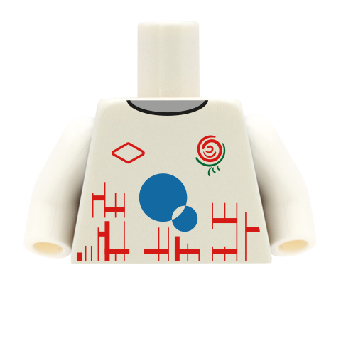 Personalised Rugby Shirt - Custom Design Minifigure Torso