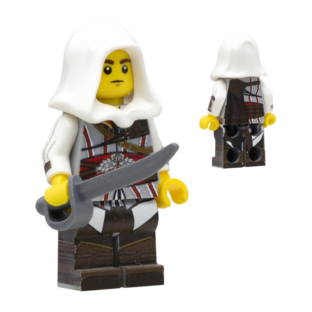 Assassins Creed - Ezio Auditore - Custom Design LEGO Minifigure