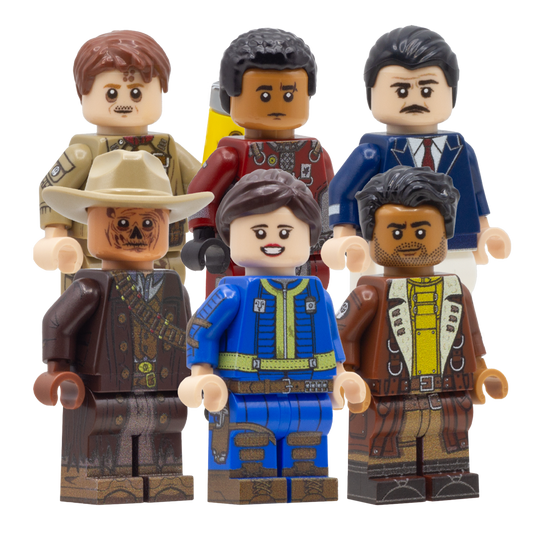 Post Apocalyptic Citizens - Custom Design Minifigures