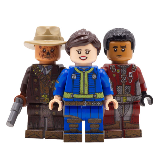 Fallout TV Series - Lucy; Cooper Howard; Maximus - Custom Design LEGO Minifigures