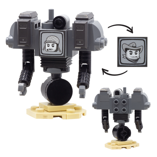 LEGO Fallout Victor Securitron Build