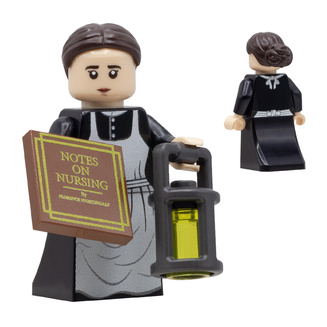 Florence Nightingale - Custom Design LEGO Minifigure