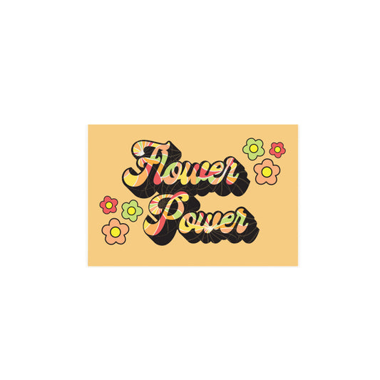 Flower Power Poster Tile - Custom Design Tile
