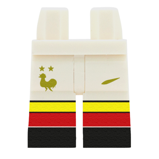 2026 France Football Shorts - Custom Minifigure Legs