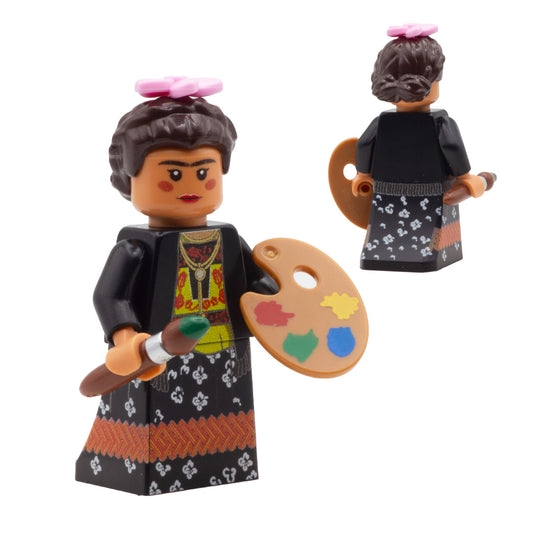 Frida Kahlo - Custom Design Minifigure
