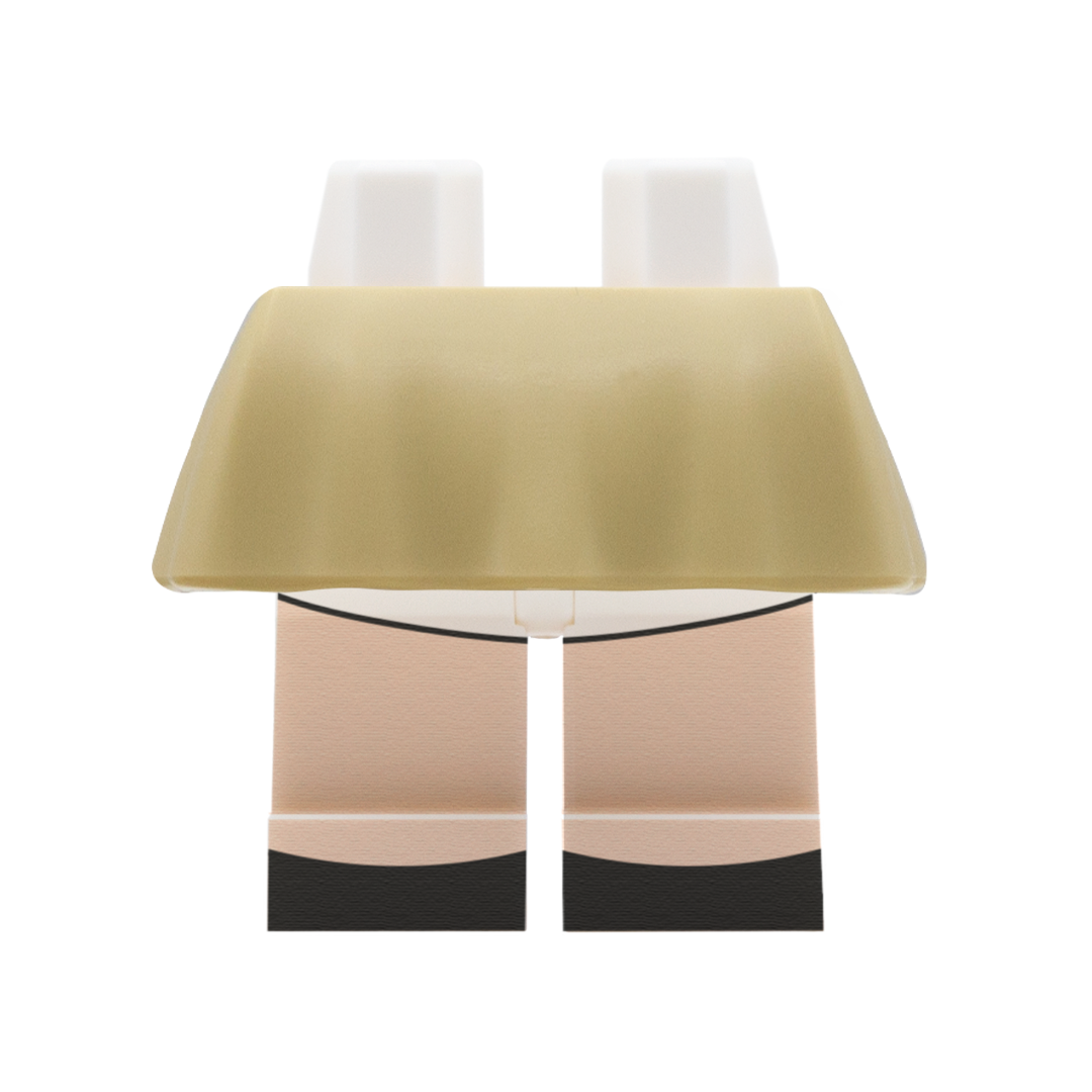 Light Tan LEGO Minifigure Skirt