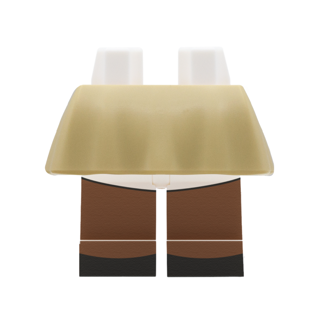 Light Tan LEGO Minifigure Skirt