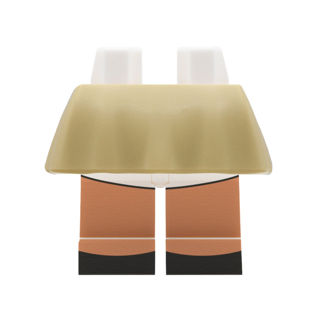 Light Tan LEGO Minifigure Skirt