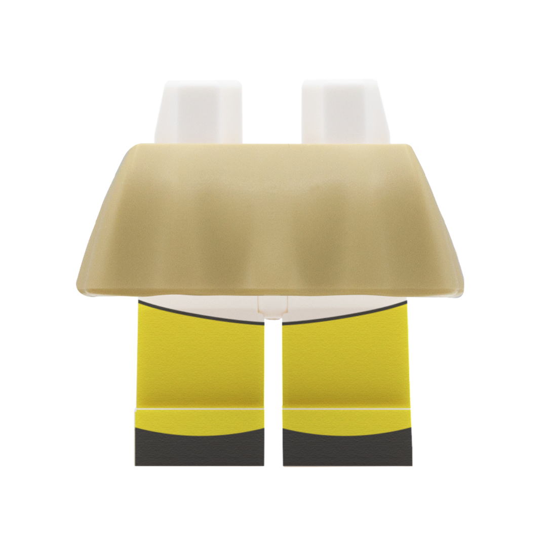 Light Tan LEGO Minifigure Skirt