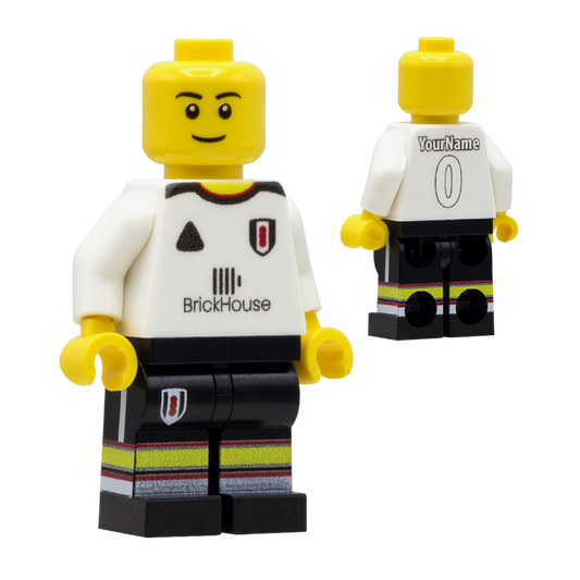 Personalised Fulham Kit - Custom Design Minifigure