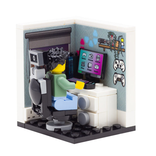 Gaming Desk and Chair - Custom Minibuild Display