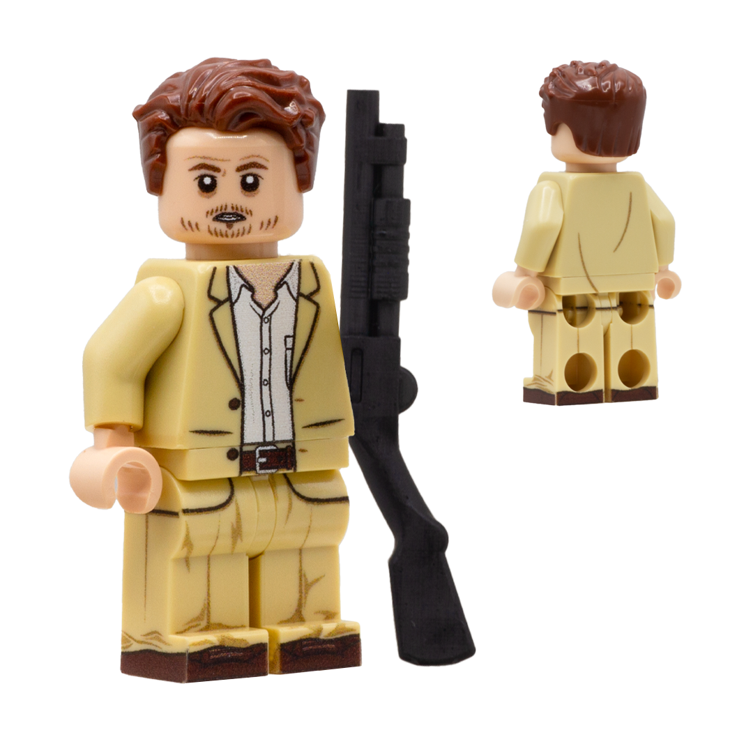 Custom minifigure inspired by Stansfield from Leon: The Professional movie. 