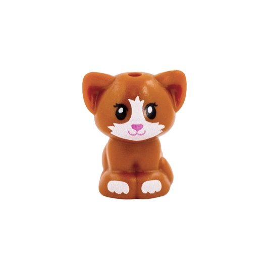 LEGO Sitting Kitten (Ginger)
