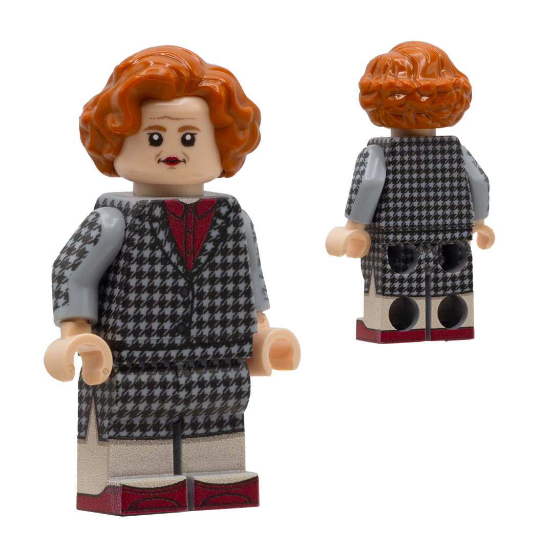 Custom minifigure inspired by Claudia's character from the Netflix show, Dark.