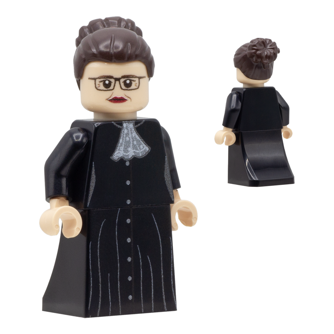 Ruth Bader Ginsburg - Custom Design LEGO Minifigure