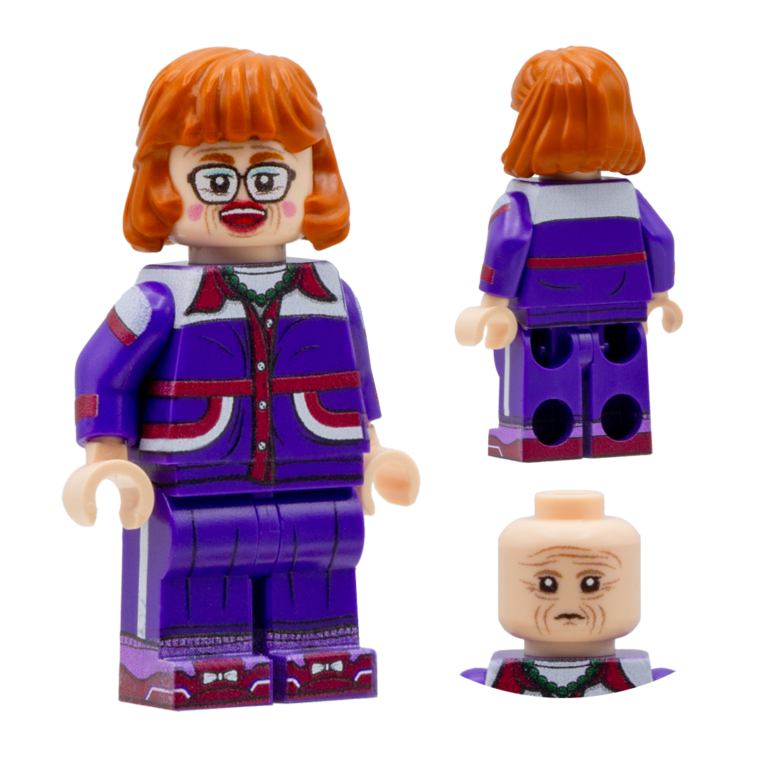 LEGO Weapons Horror Custom Minifigures - Aunt Gladys