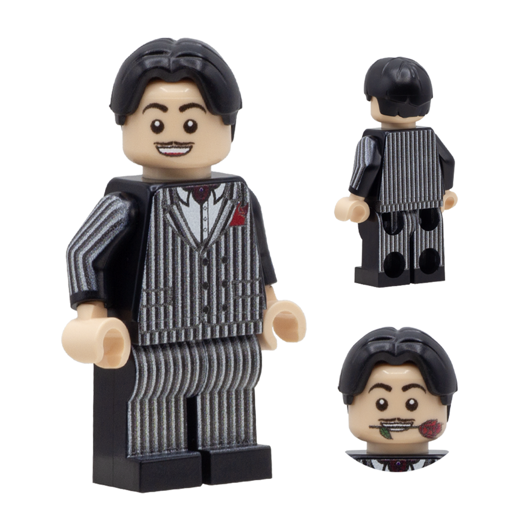 The Addams Family - Gomez Addams - Custom Design LEGO Minifigure