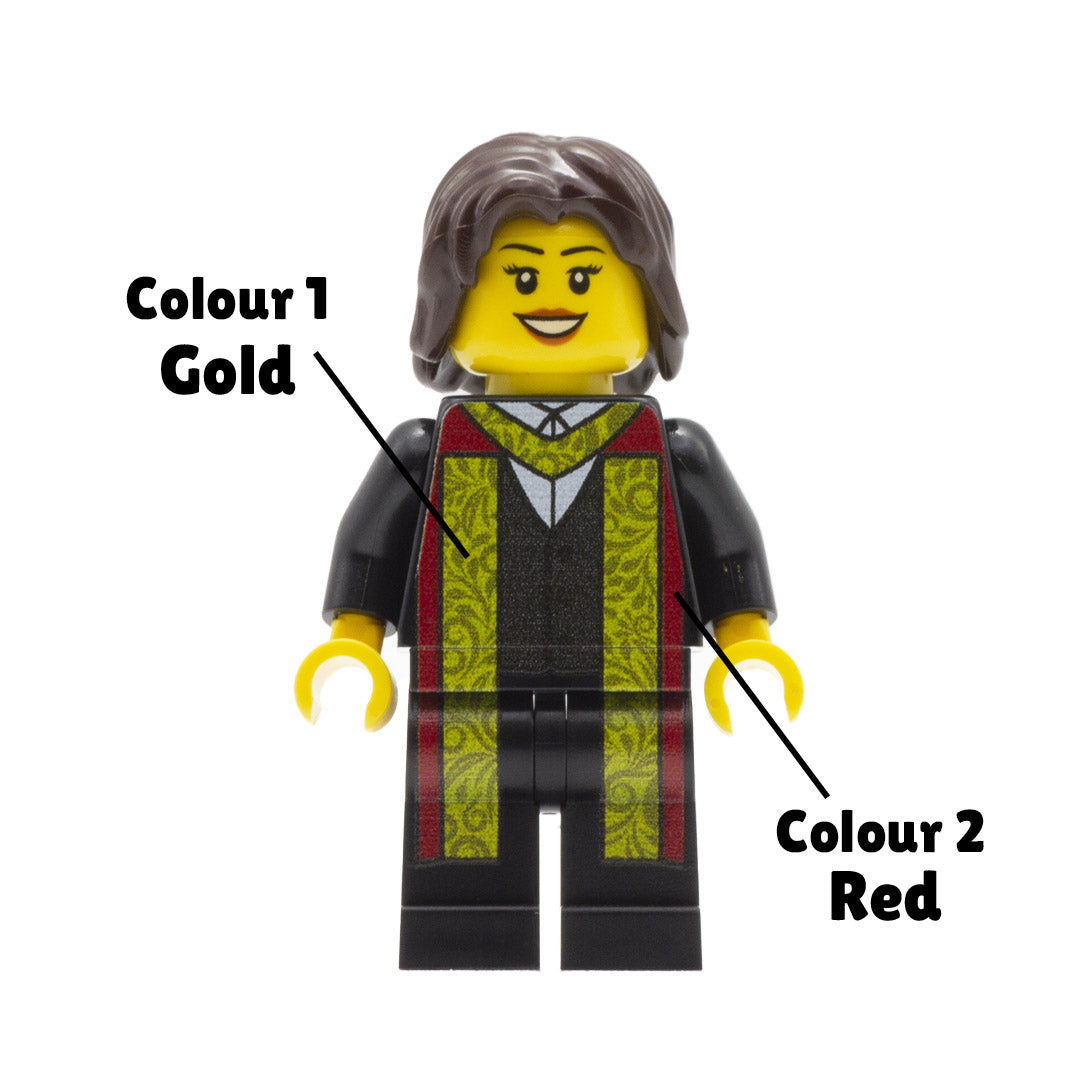 Custom LEGO Minifigure - Customisable Graduation Figure