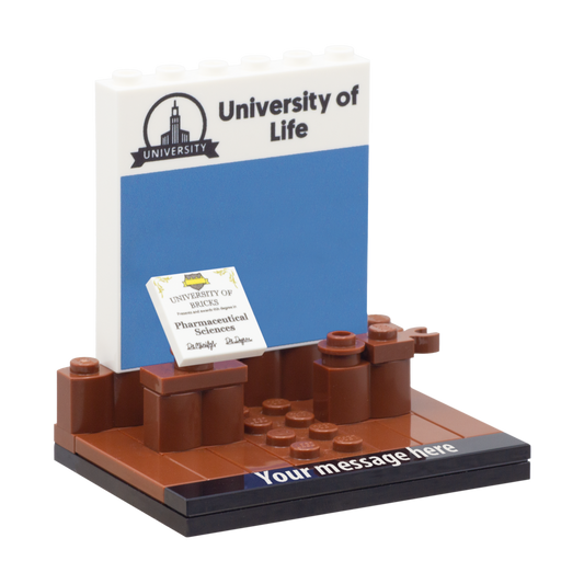 Personalised Graduation Stage - Custom Minibuild Display