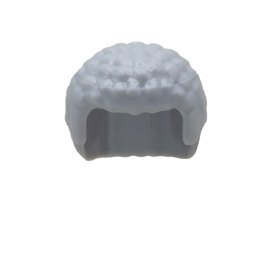 Short Grey LEGO Minifigure Afro