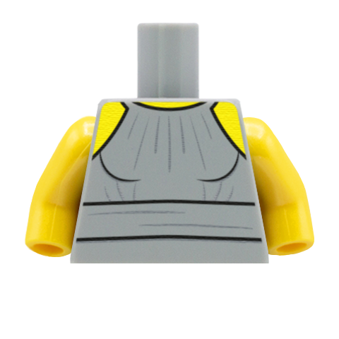 Halter Neck Top - Custom Design Minifigure Torso
