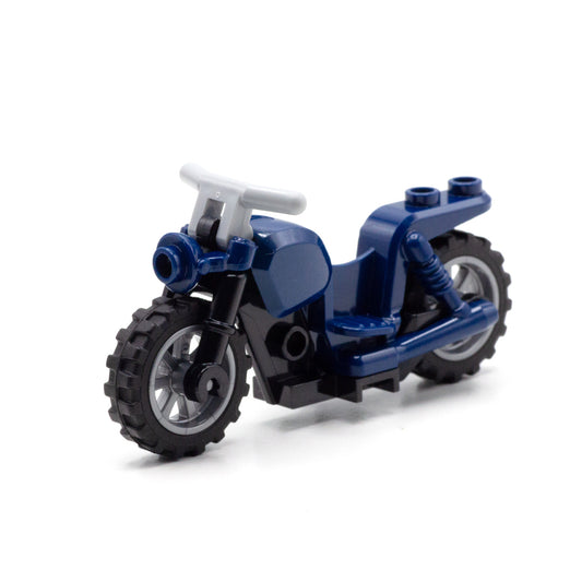 Navy LEGO Cruiser Motor Bike - Minifigure Accessory