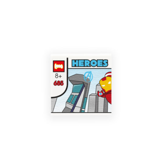 Heroes Box of Blocks - Custom Design Tile