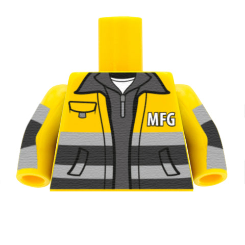 LEGO Minifigure Hi Vis Jacket