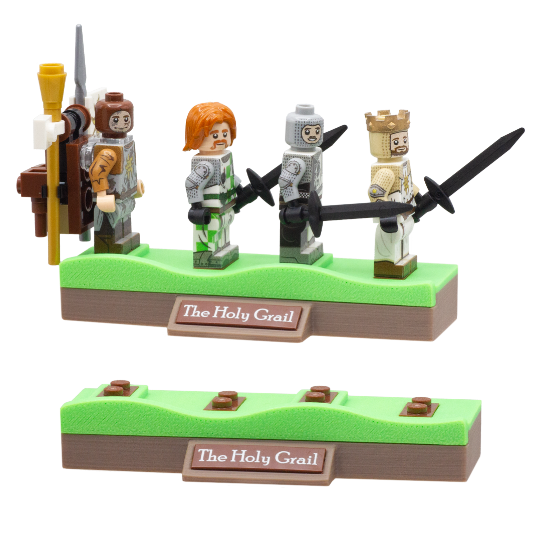 monty python holy grail as custom LEGO minifigures