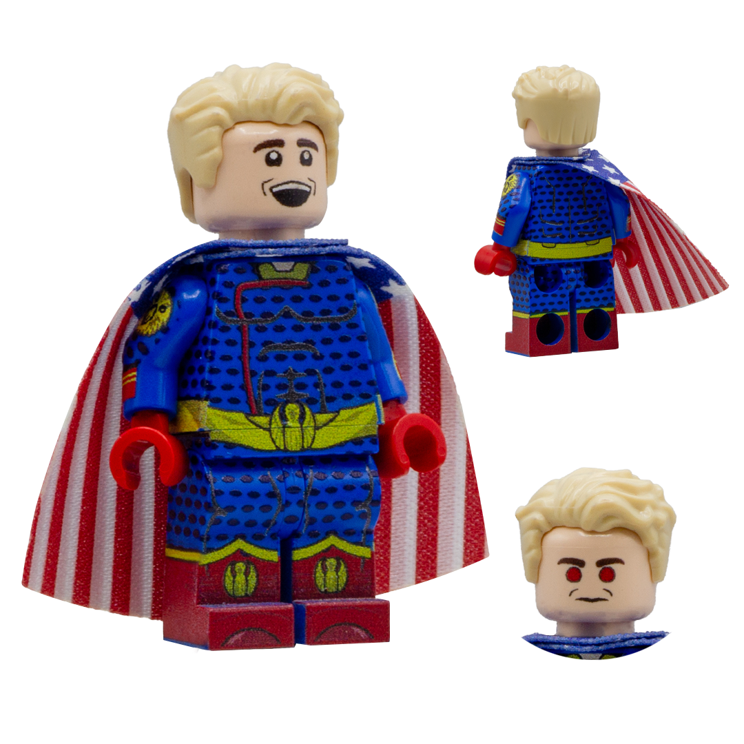 LEGO Homelander (The Boys - Custom Design LEGO Minifigure Set)