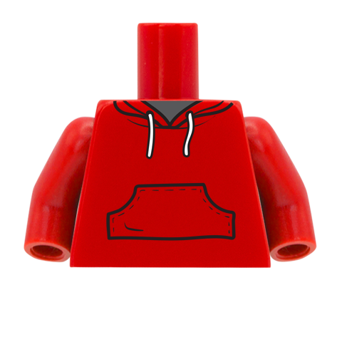 Hoodie - Custom Design Minifigure Torso