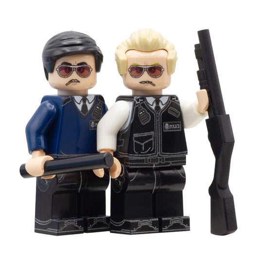 Hot Fuzz - Custom Design LEGO Minifigure Set