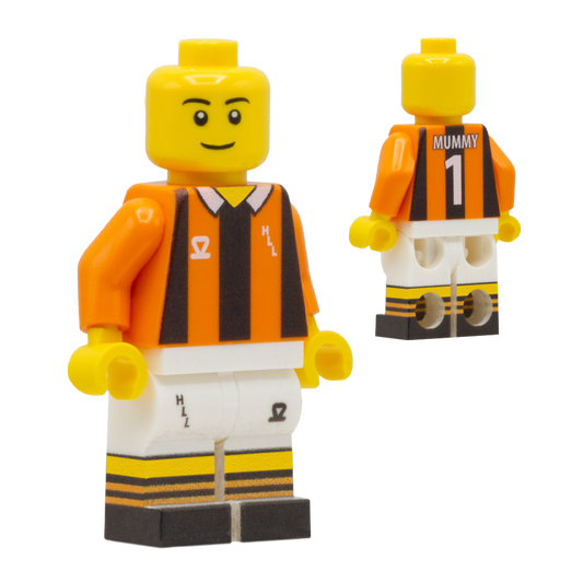 Personalised Hull City Kit - Custom Design Minifigure