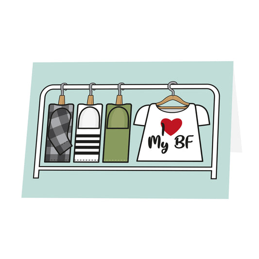 Romantic LEGO Greeting Card