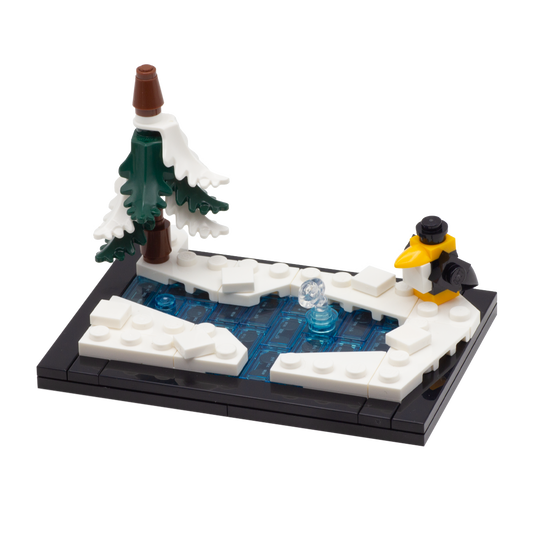 Ice Skating Pond - Custom Minibuild Display