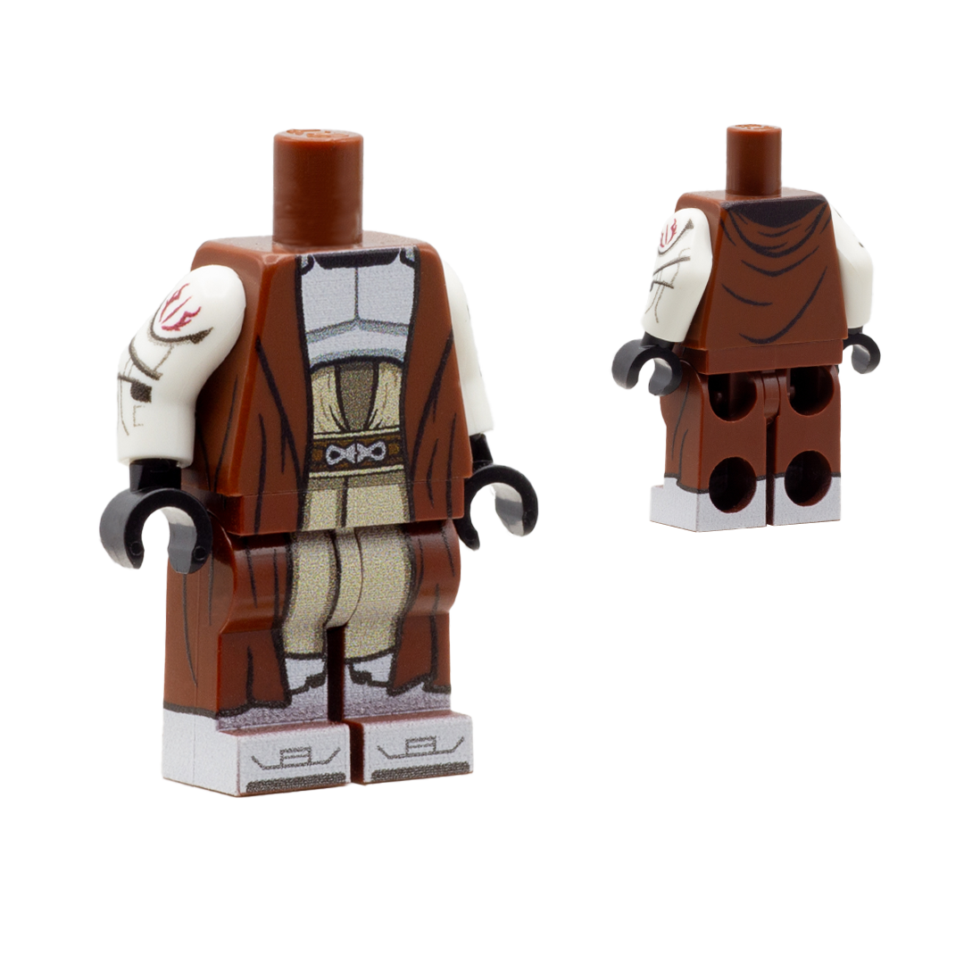 Space Wizard Full Robe with Chest Plate - Custom Design Minifigure Out ...