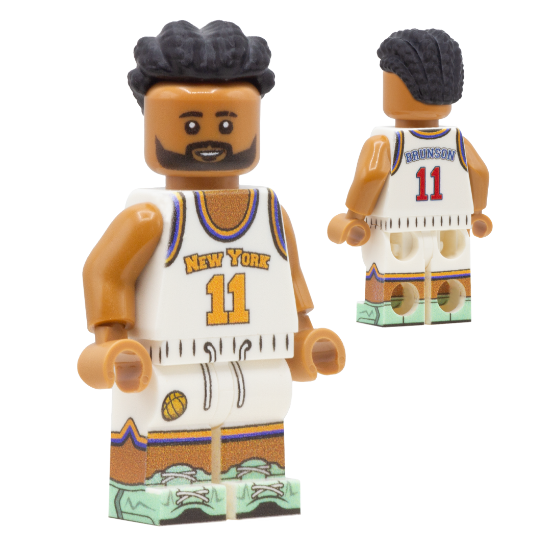 Jalen Brunson New York Knicks - Custom Design LEGO Minifigure