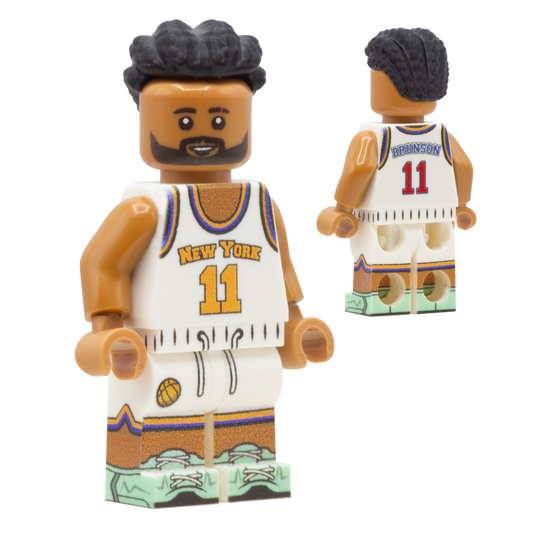 Jalen Brunson New York Knicks - Custom Design LEGO Minifigure